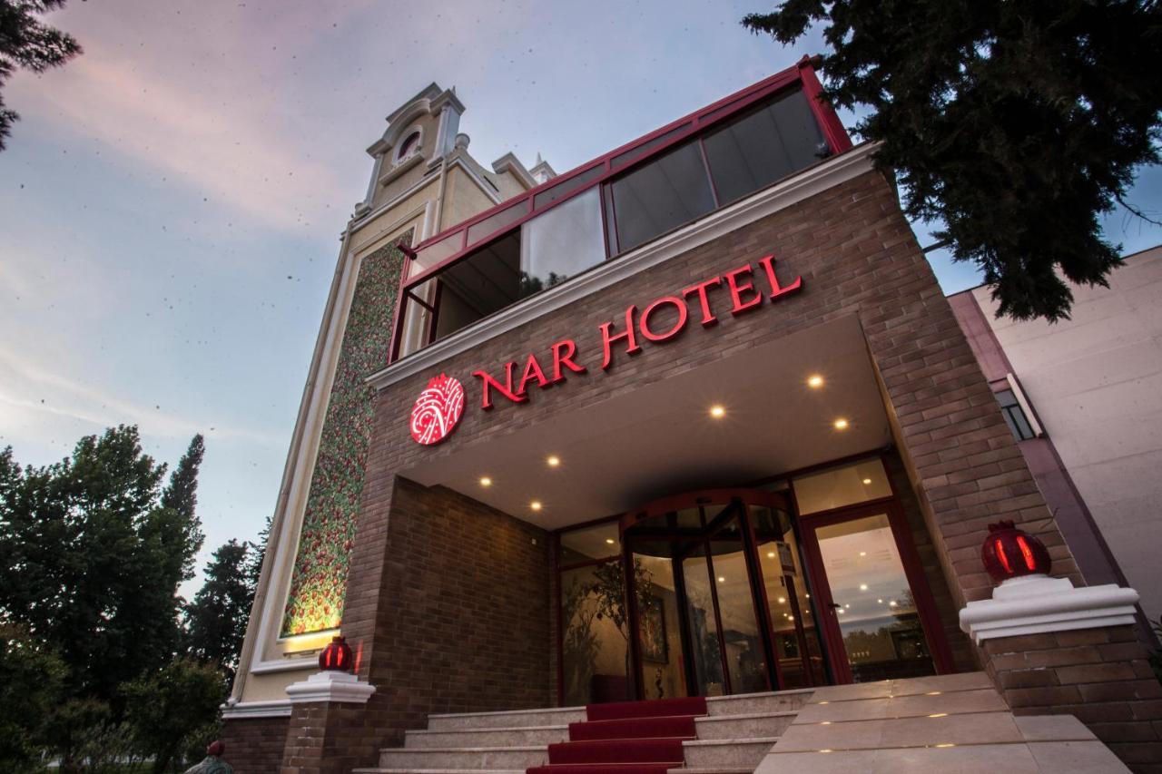 Nar Hotel Goycay Bagian luar foto