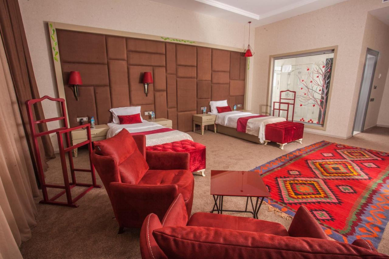 Nar Hotel Goycay Bagian luar foto